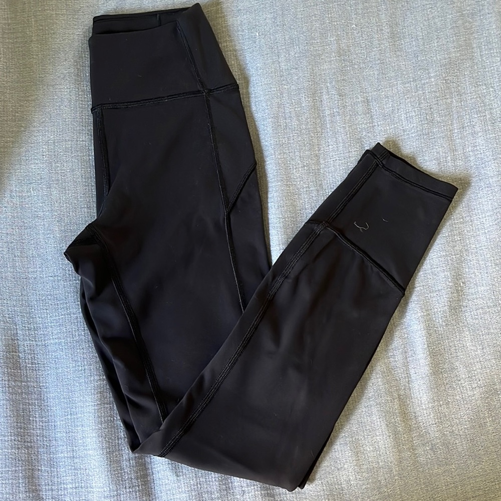 Lululemon Fast and Free Everlux Leggings 25” NWOT